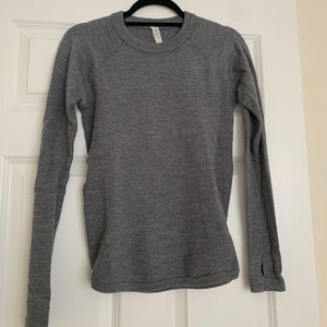 Lululemon grey sweater